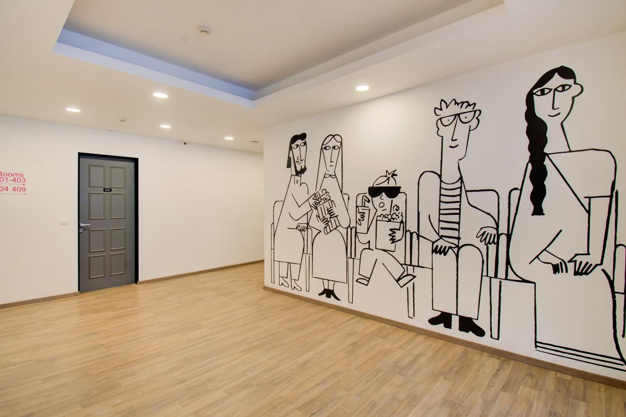 Townhouse De Alphabet Hotel Gachibowli Bagian luar foto